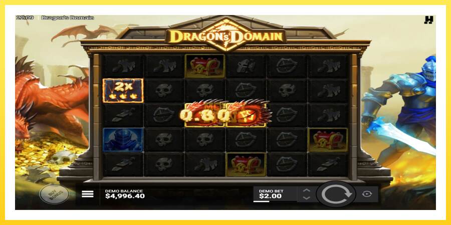 Slika 3 igralni avtomat Dragons Domain