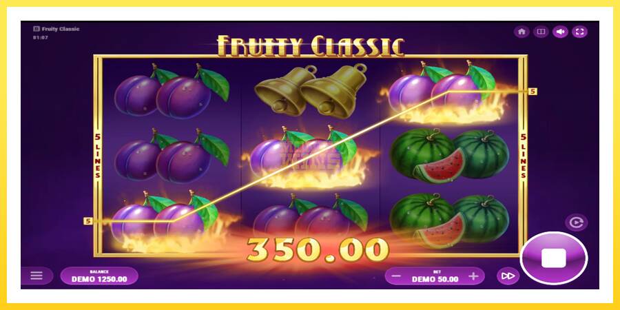 Slika 2 igralni avtomat Fruity Classic