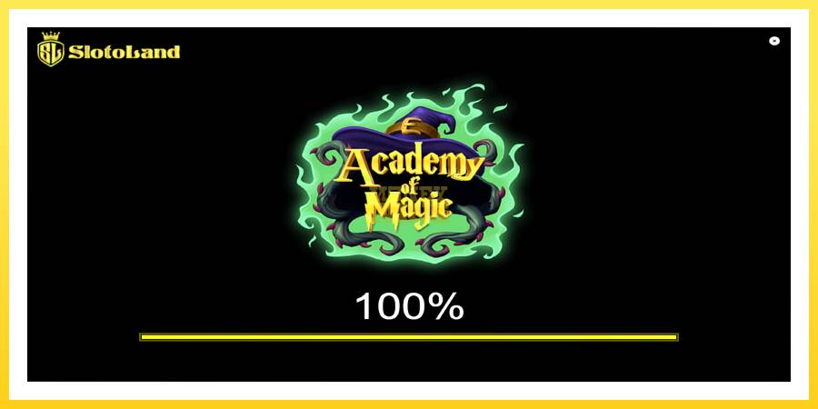 Slika 1 igralni avtomat Academy of Magic