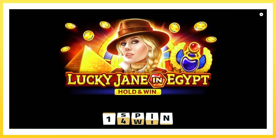 Slika 1 igralni avtomat Lucky Jane in Egypt Hold & Win