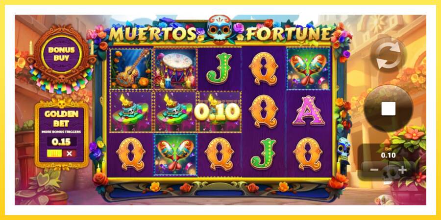 Slika 2 igralni avtomat Muertos Fortune