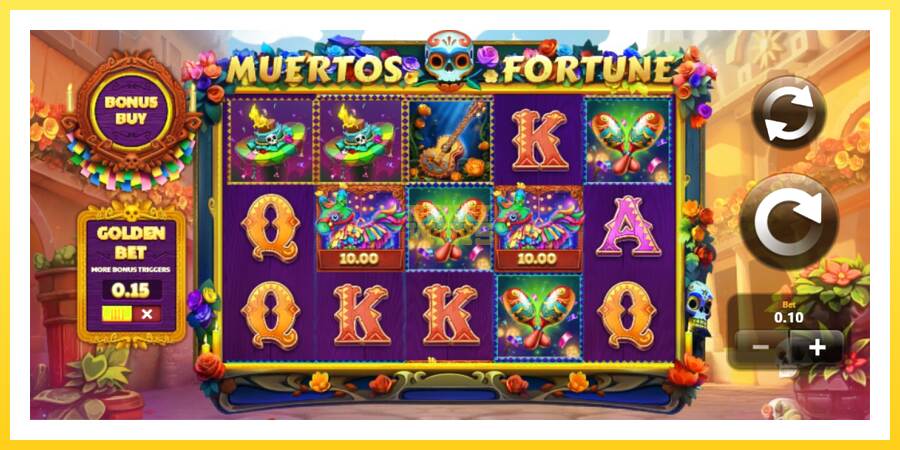 Slika 3 igralni avtomat Muertos Fortune