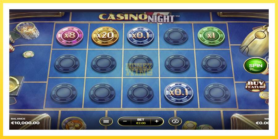 Slika 1 igralni avtomat Casino Night