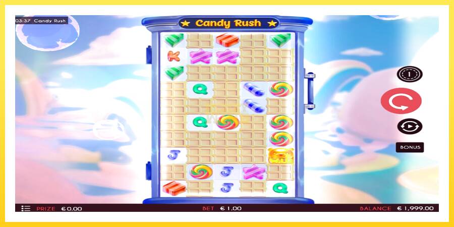 Slika 2 igralni avtomat Candy Rush