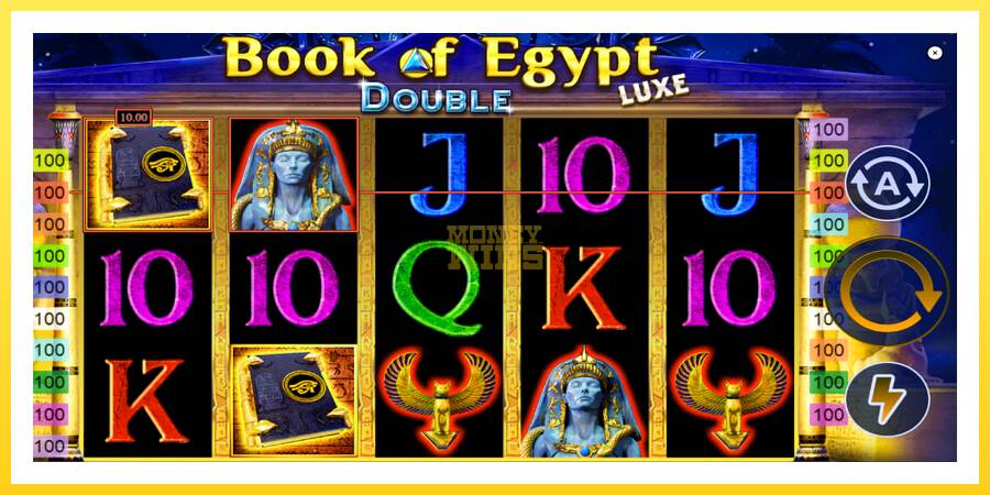 Slika 2 igralni avtomat Book of Egypt Double Luxe