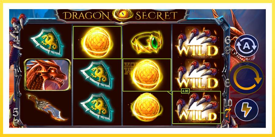 Slika 3 igralni avtomat Dragon Secret