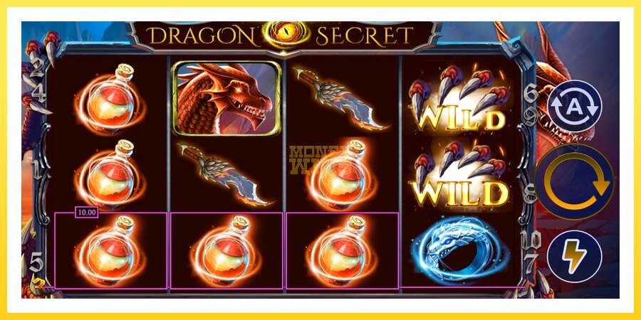 Slika 4 igralni avtomat Dragon Secret