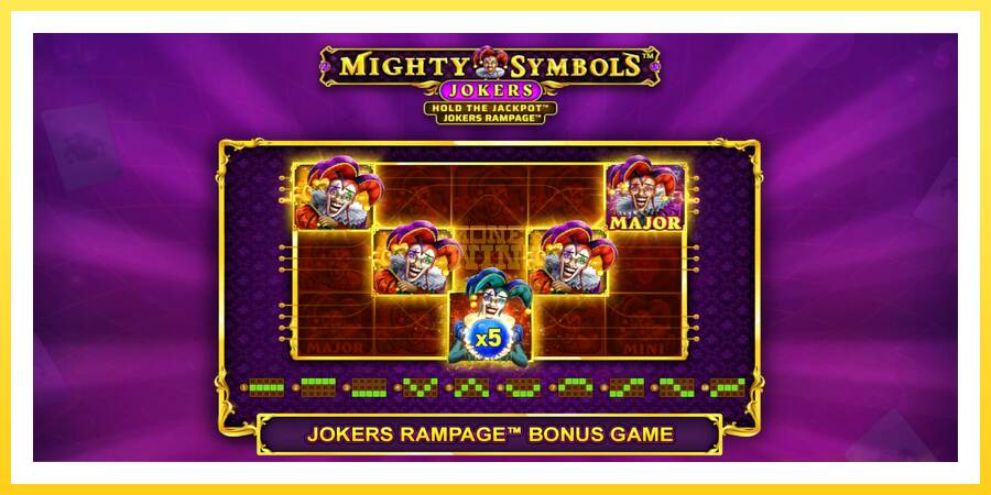 Slika 1 igralni avtomat Mighty Symbols: Jokers