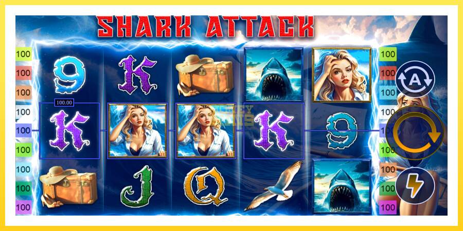 Slika 4 igralni avtomat Shark Attack