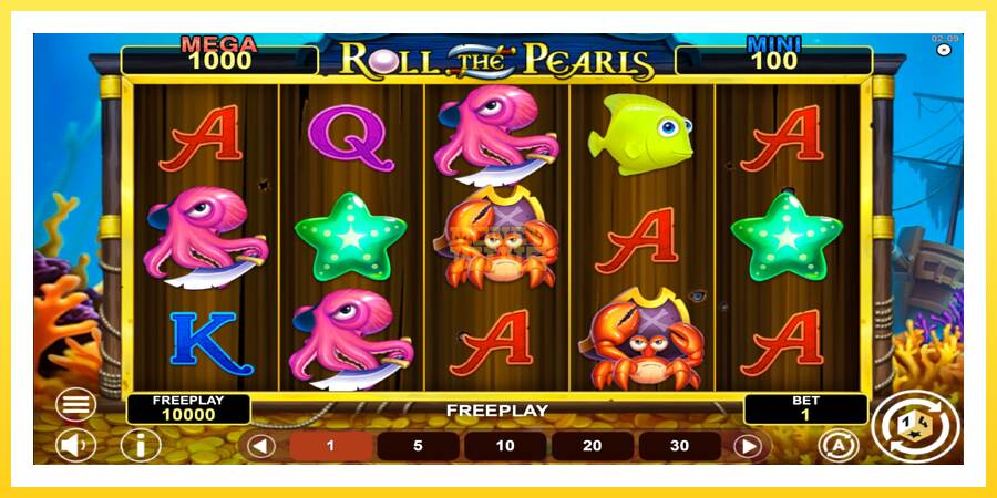 Slika 2 igralni avtomat Roll The Pearls Hold & Win