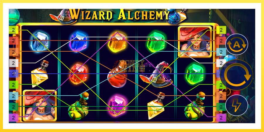 Slika 2 igralni avtomat Wizard Alchemy