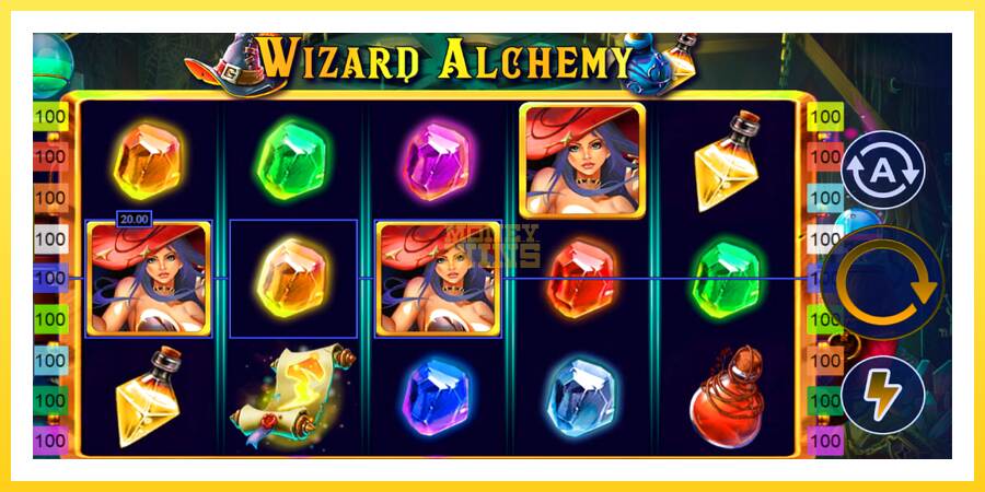 Slika 4 igralni avtomat Wizard Alchemy