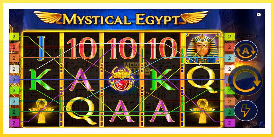 Slika 2 igralni avtomat Mystical Egypt