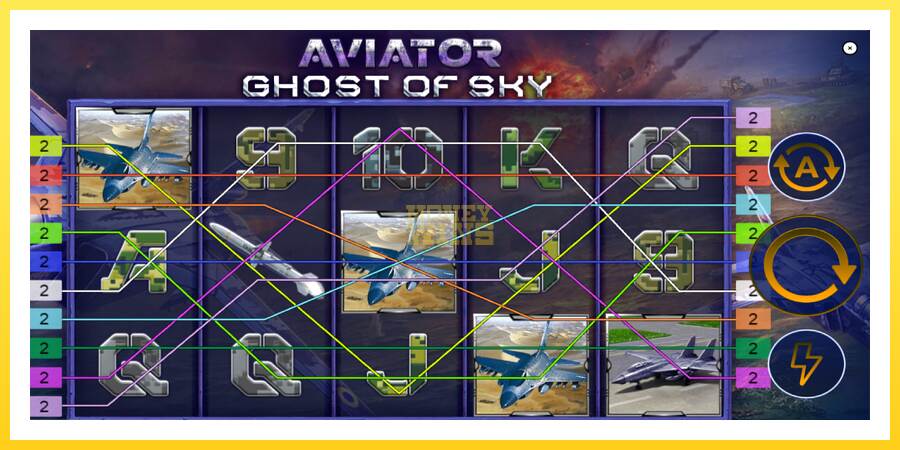 Slika 2 igralni avtomat Aviator: Ghost of Sky