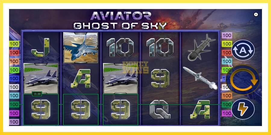 Slika 3 igralni avtomat Aviator: Ghost of Sky