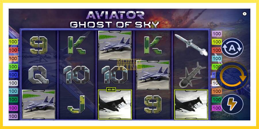 Slika 4 igralni avtomat Aviator: Ghost of Sky