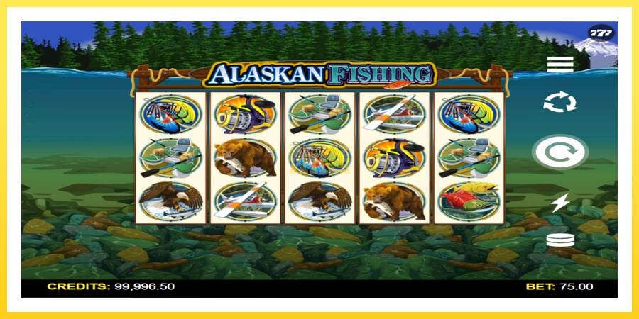 Slika 1 igralni avtomat Alaskan Fishing