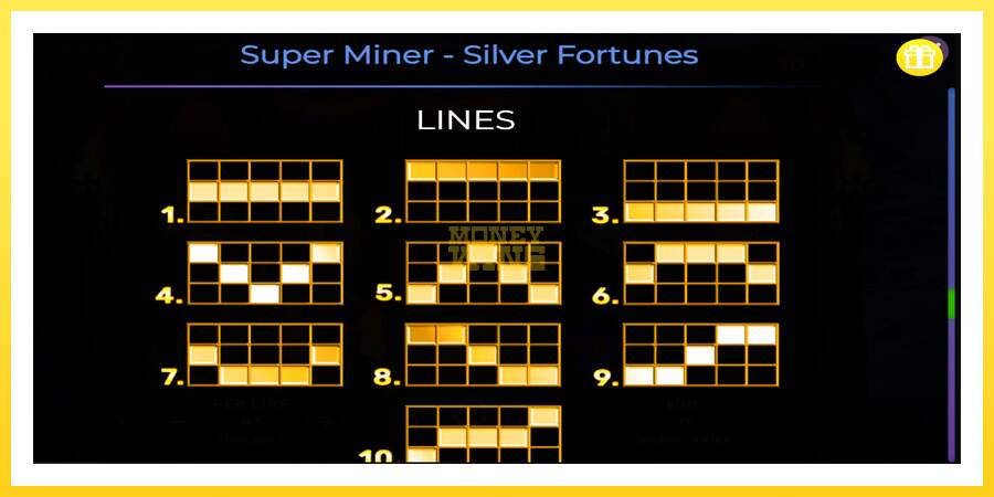 Slika 7 igralni avtomat Super Miner Silver Fortunes