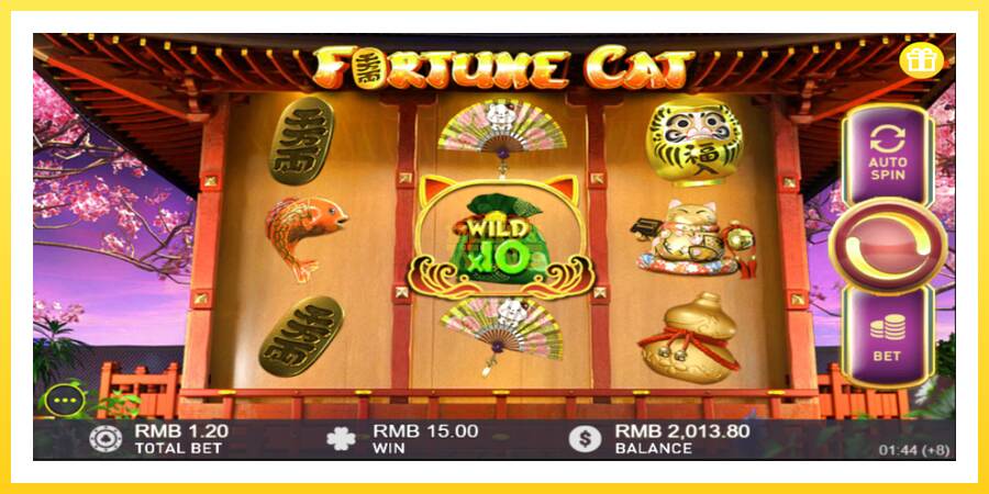 Slika 1 igralni avtomat Fortune Cat