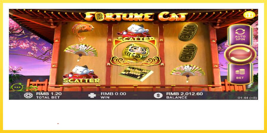 Slika 2 igralni avtomat Fortune Cat