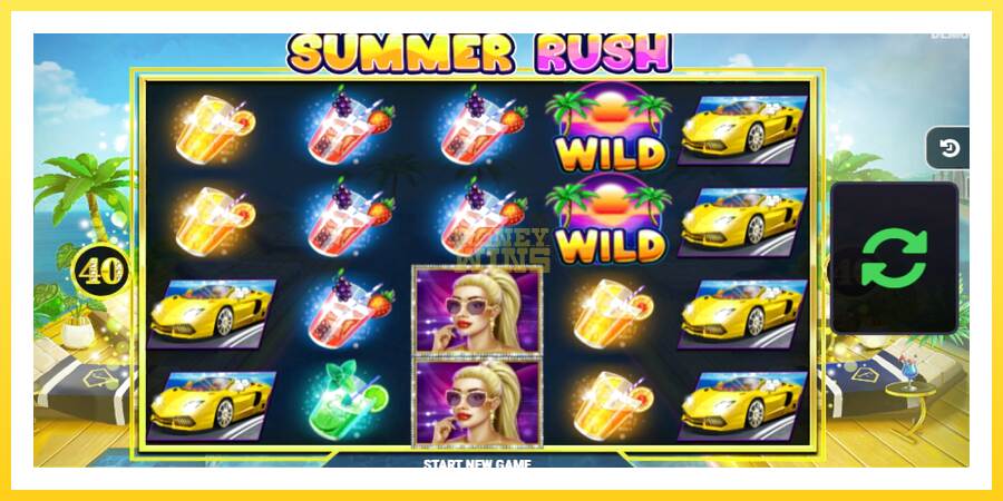 Slika 3 igralni avtomat Summer Rush