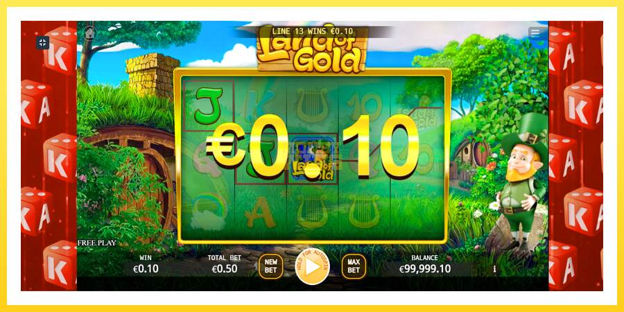 Slika 3 igralni avtomat Land of Gold