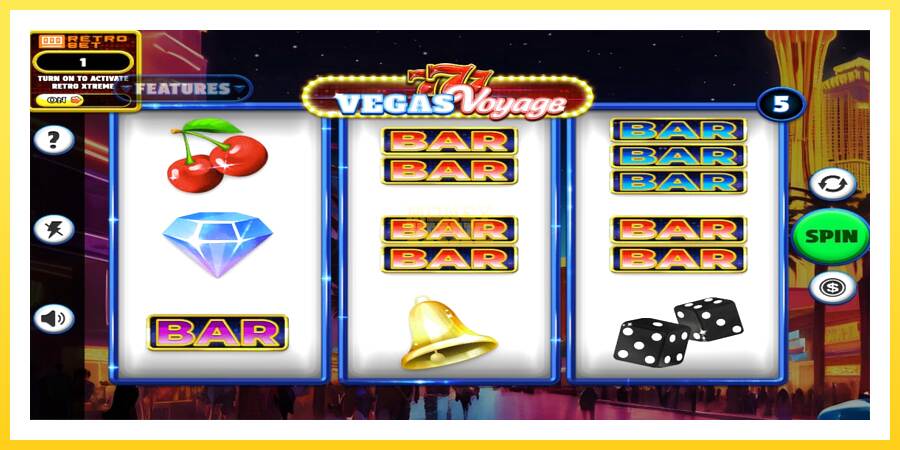 Slika 1 igralni avtomat 777 – Vegas Voyage