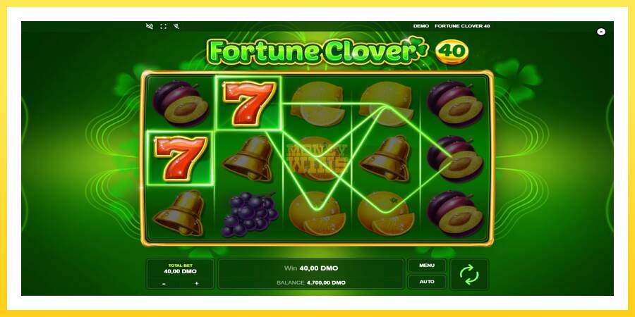 Slika 3 igralni avtomat Fortune Clover 40