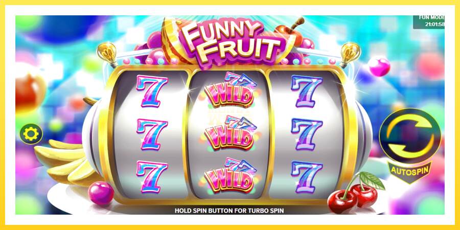 Slika 1 igralni avtomat Funny Fruit