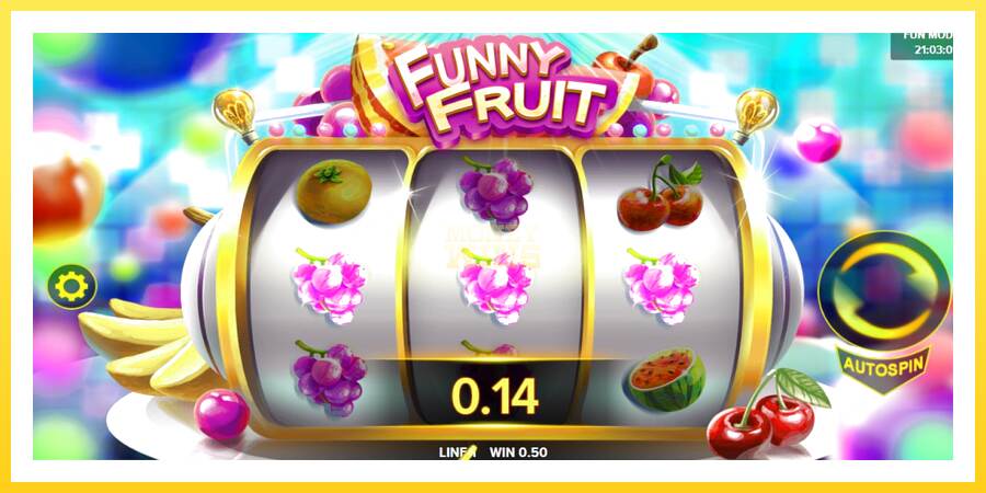 Slika 2 igralni avtomat Funny Fruit