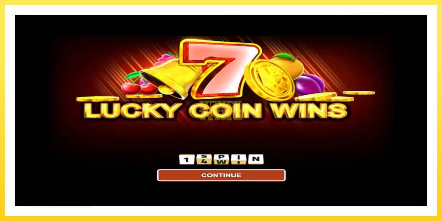 Slika 1 igralni avtomat Lucky Coin Wins