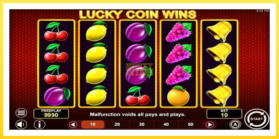 Slika 2 igralni avtomat Lucky Coin Wins