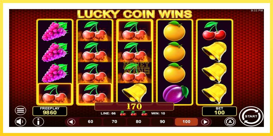 Slika 3 igralni avtomat Lucky Coin Wins