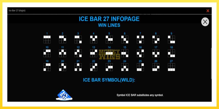 Slika 3 igralni avtomat Ice Bar 27