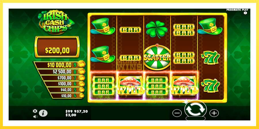 Slika 5 igralni avtomat Irish Cash Chips