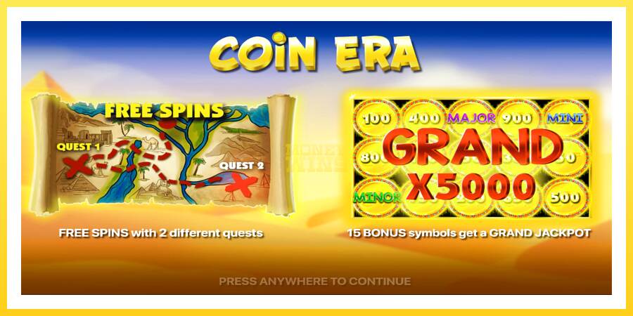 Slika 1 igralni avtomat Coin Era: Hold to Win