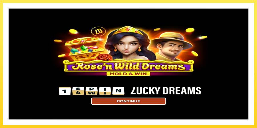 Slika 1 igralni avtomat Rose’n Wild Dreams Hold & Win