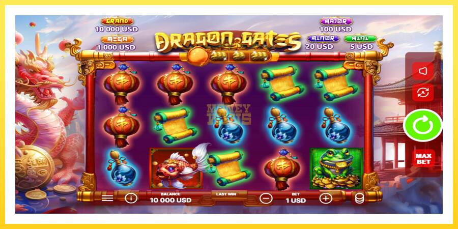 Slika 2 igralni avtomat Dragon Gates