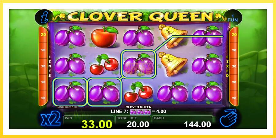 Slika 4 igralni avtomat Clover Queen