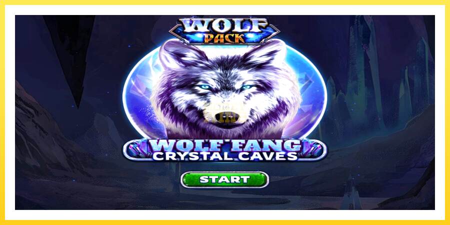 Slika 1 igralni avtomat Wolf Fang - Crystal Caves