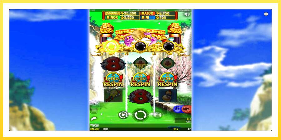 Slika 3 igralni avtomat Dreams of Gold Jackpot