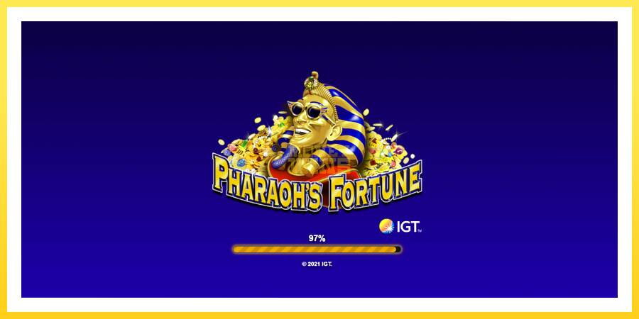 Slika 1 igralni avtomat Pharaohs Fortune