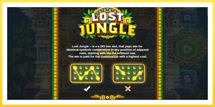 Slika 5 igralni avtomat Lost Jungle