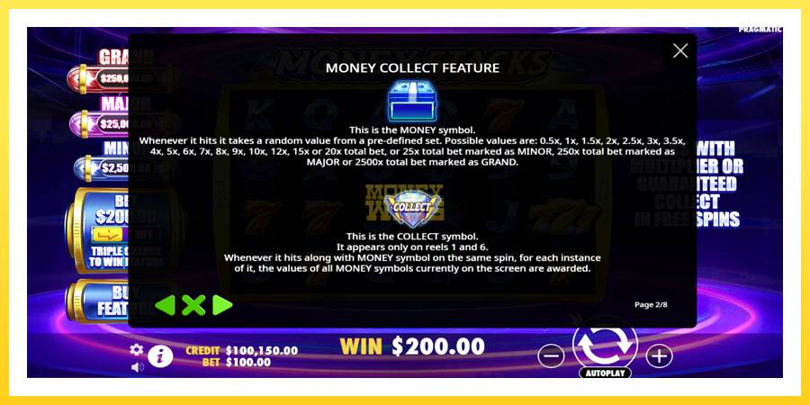 Slika 6 igralni avtomat Money Blitz