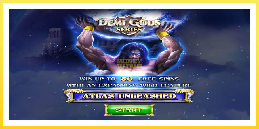 Slika 1 igralni avtomat Atlas Unleashed