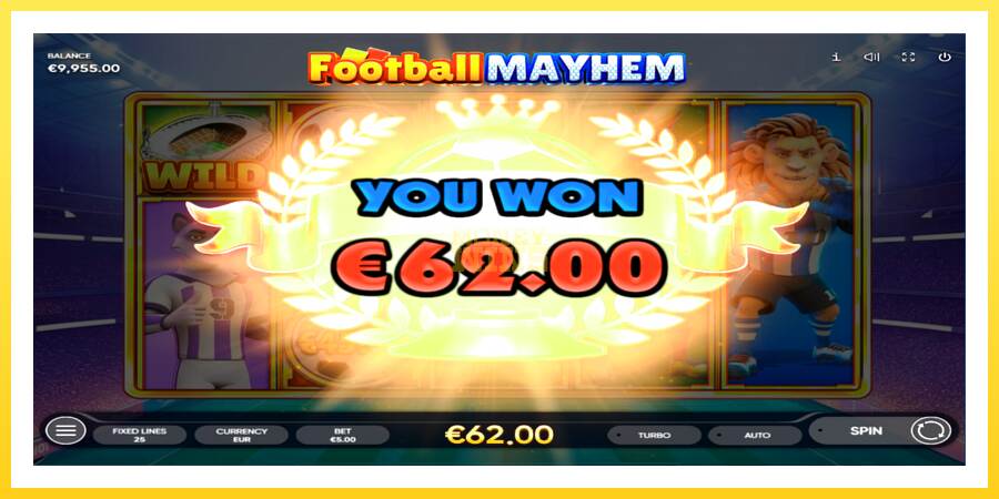 Slika 4 igralni avtomat Football Mayhem