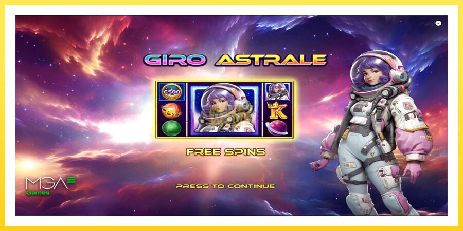 Slika 1 igralni avtomat Giro Astrale