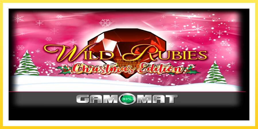 Slika 1 igralni avtomat Wild Rubies Сhristmas Edition