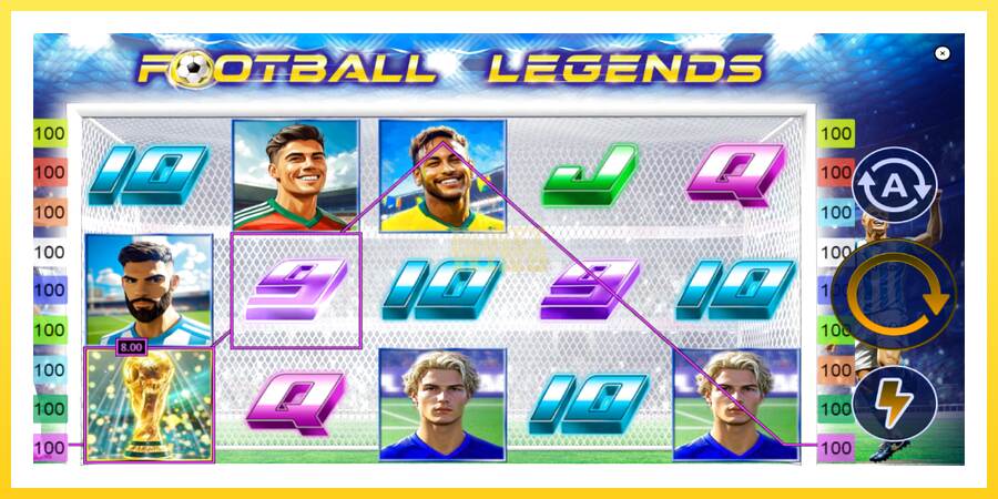 Slika 3 igralni avtomat Football Legends