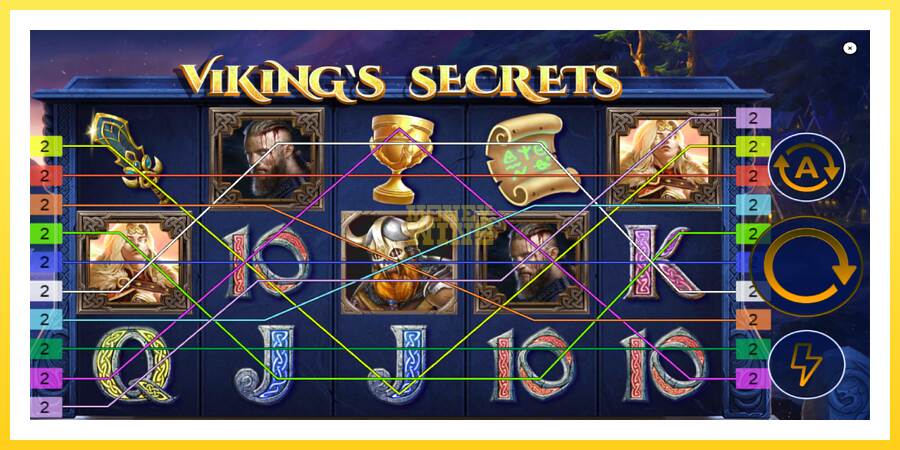 Slika 2 igralni avtomat Vikings Secrets